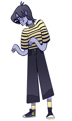 lars as a "Smile for Me" character art style