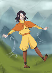 commision for self-insert airbender